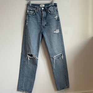 Agolde 90s Ripped Denim Jeans